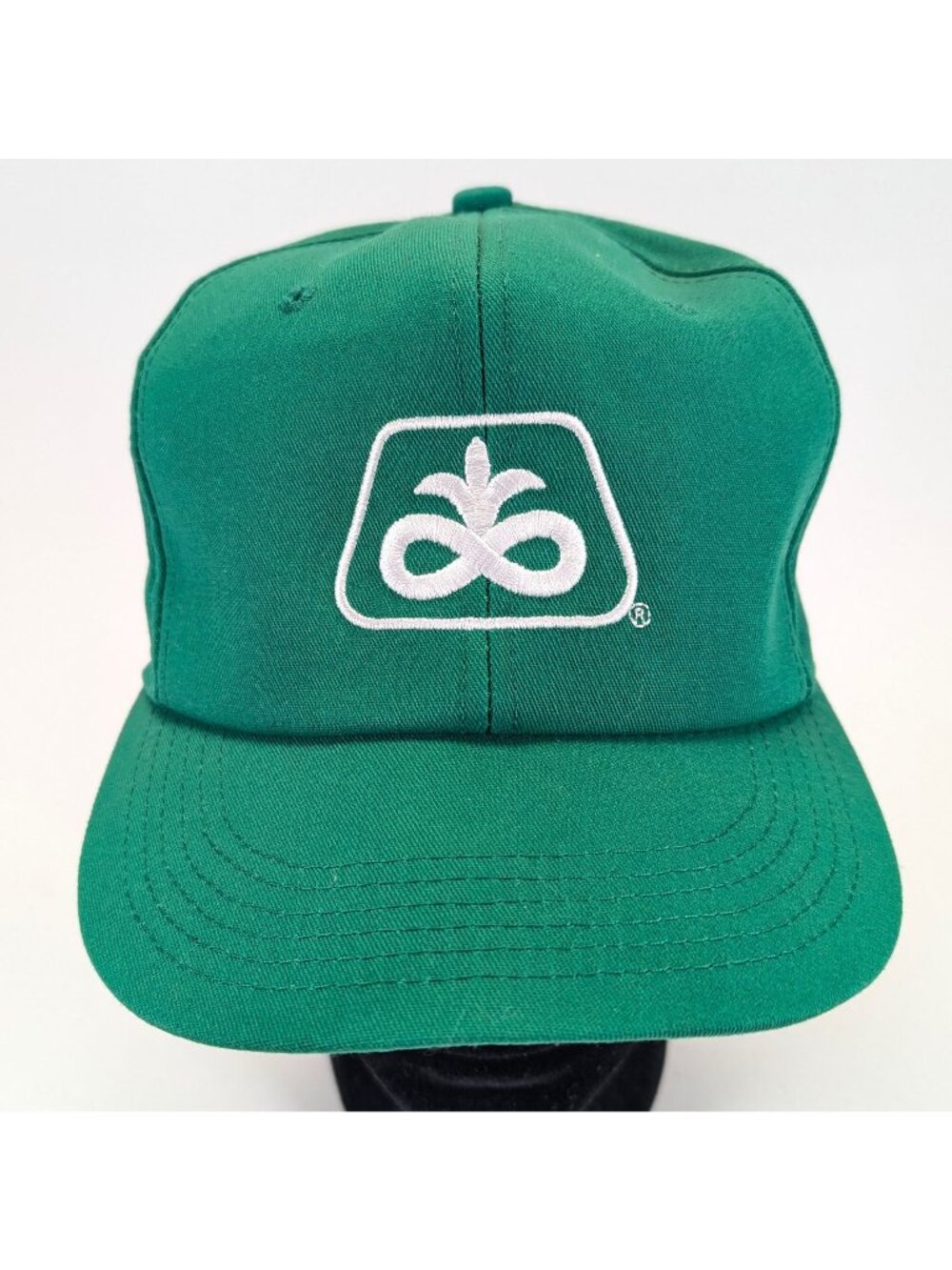 Pioneer Seed Hat Vintage K-Products Snapback Green Farm Cap Made in USA